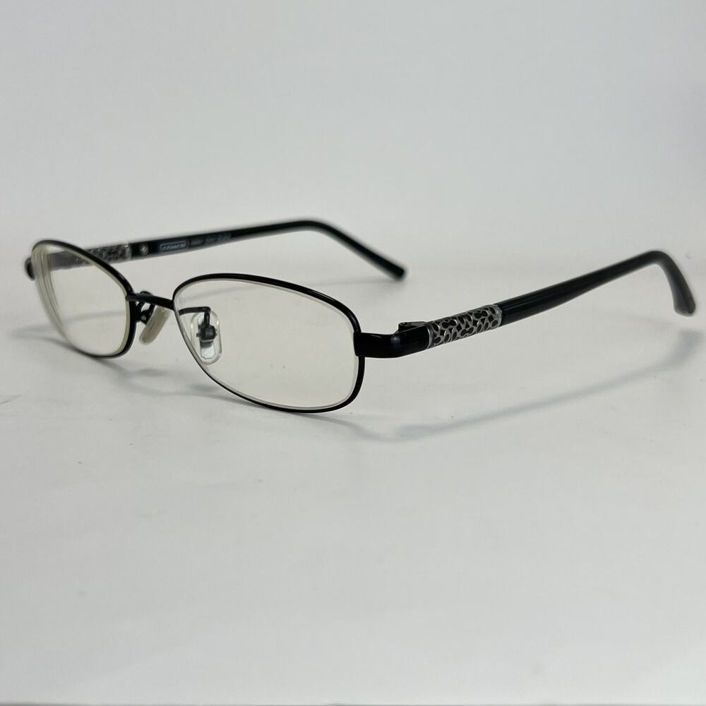 COACH Eyeglasses Mary 243 Black 51-16-135 Oval *FRAMES ONLY*